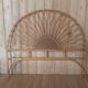 Rattan headboard