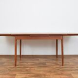 Mid-century danish teak extendable dining table, 1960s