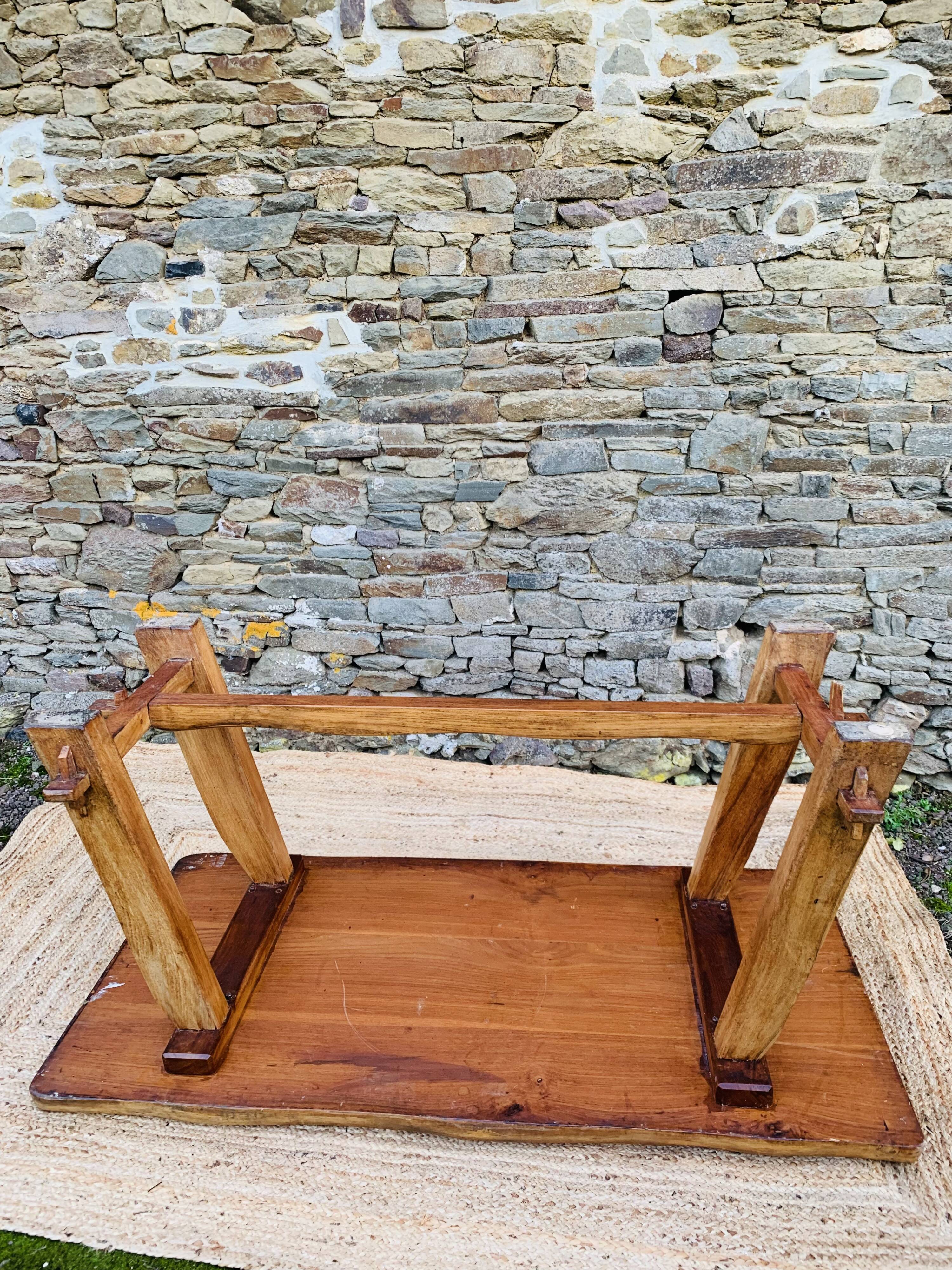 Elm table from Aranjou