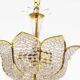 Medium sized crystal glass ‘Tole’ chandelier light by Palwa, Germany 1970’s