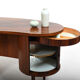 Fine Danish Kidney Desk Model 54 by Feldballes Møbelfabrik 1950s
