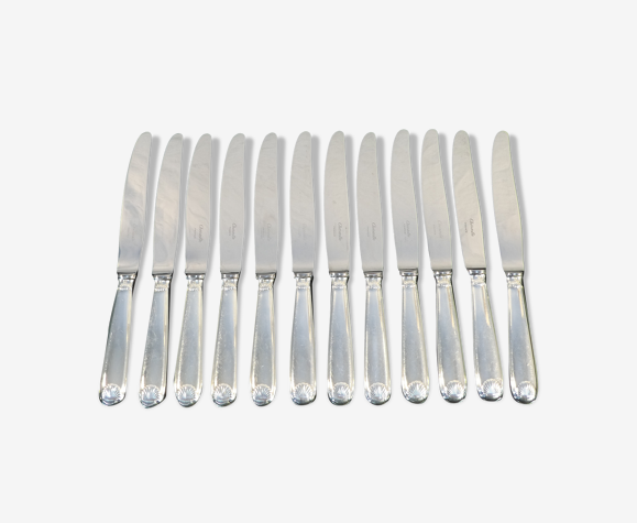 12 grands couteaux Christofle modele vendome
