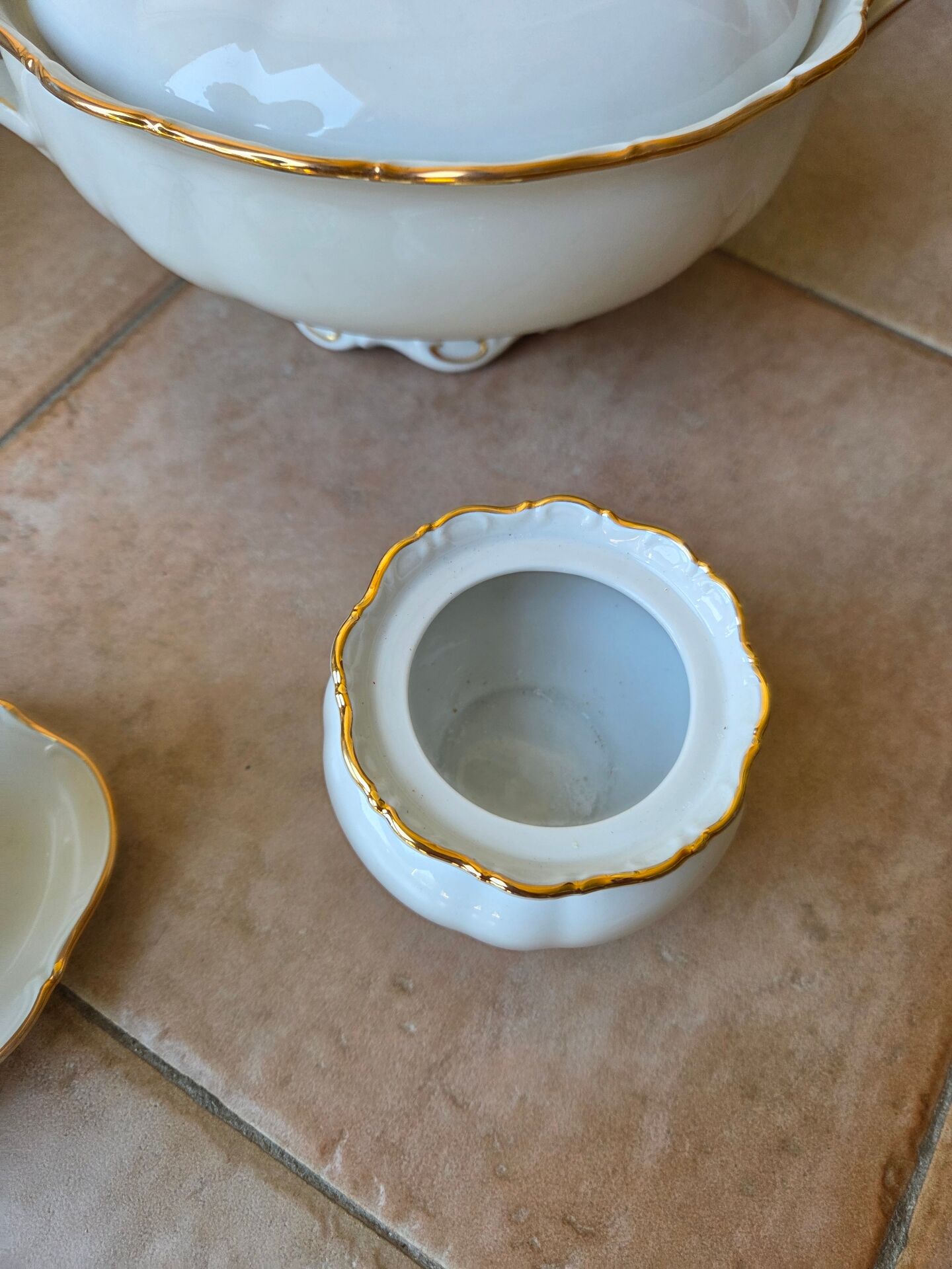 Set of porcelain tableware Seltmann Weiden