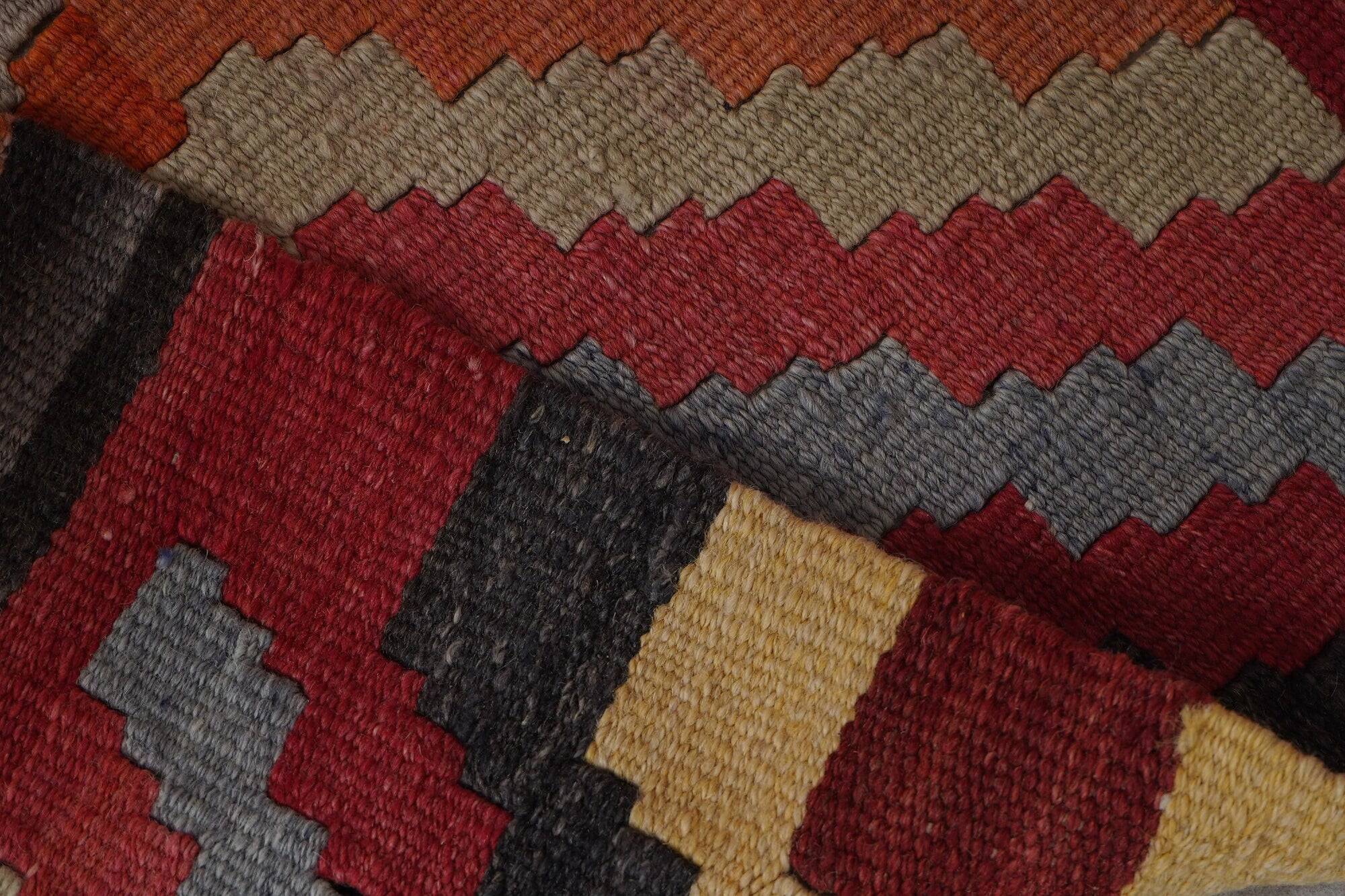 Vintage Turkish hallway rug 78x378 cm