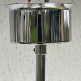 Chrome chandelier 9 opalines