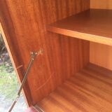 Vintage teak secretary with 3 drawers