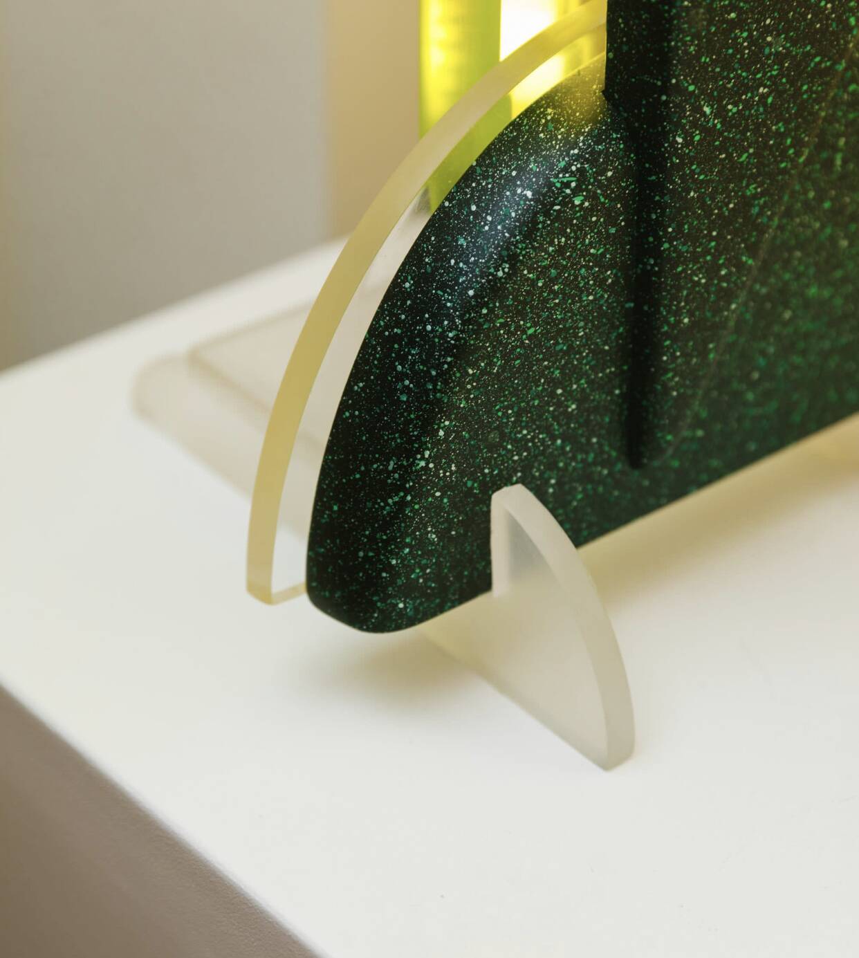 MEMPHIS lamp in resin and plexiglass, Germany 1980