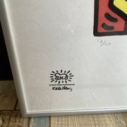 Keith haring sérigraphie « statue of liberty » numérotée et certificat