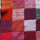Patchwork wool blanket