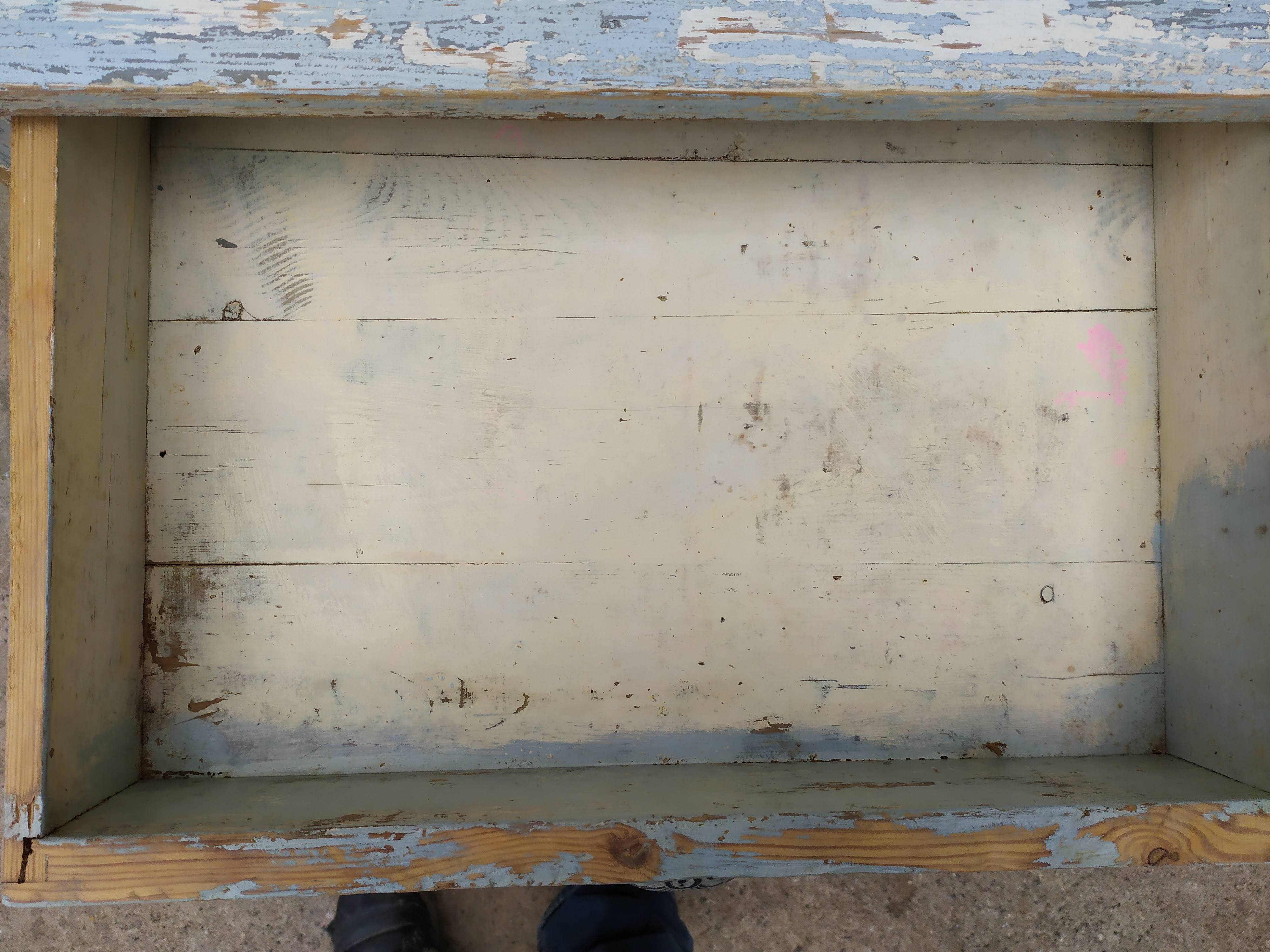 Rustic skated console table