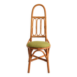 Italian high chairs in bamboo and rattan 1960s (1 / 6)