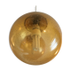 Suspension light ball vintage from Biot glassware