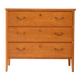 Commode scandinave en bouleau des années 1950