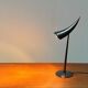 Postmodern table lamp model Ara by Philippe Starck for Flos, 1980s.