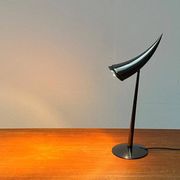 Postmodern table lamp model Ara by Philippe Starck for Flos, 1980s.