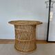 Vintage garden furniture in wicker rattan 1960 - complete 4-piece set