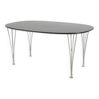 Piet Hein SuperEllipse table by Fritz Hansen circa 1980