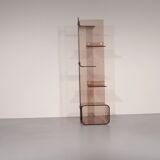 Iconic Michel Dumas Plexiglas bookcase – 1970s French space age design