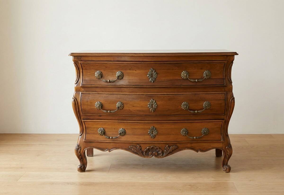 Louis XV style chest of drawers from Bordeaux, 20th century