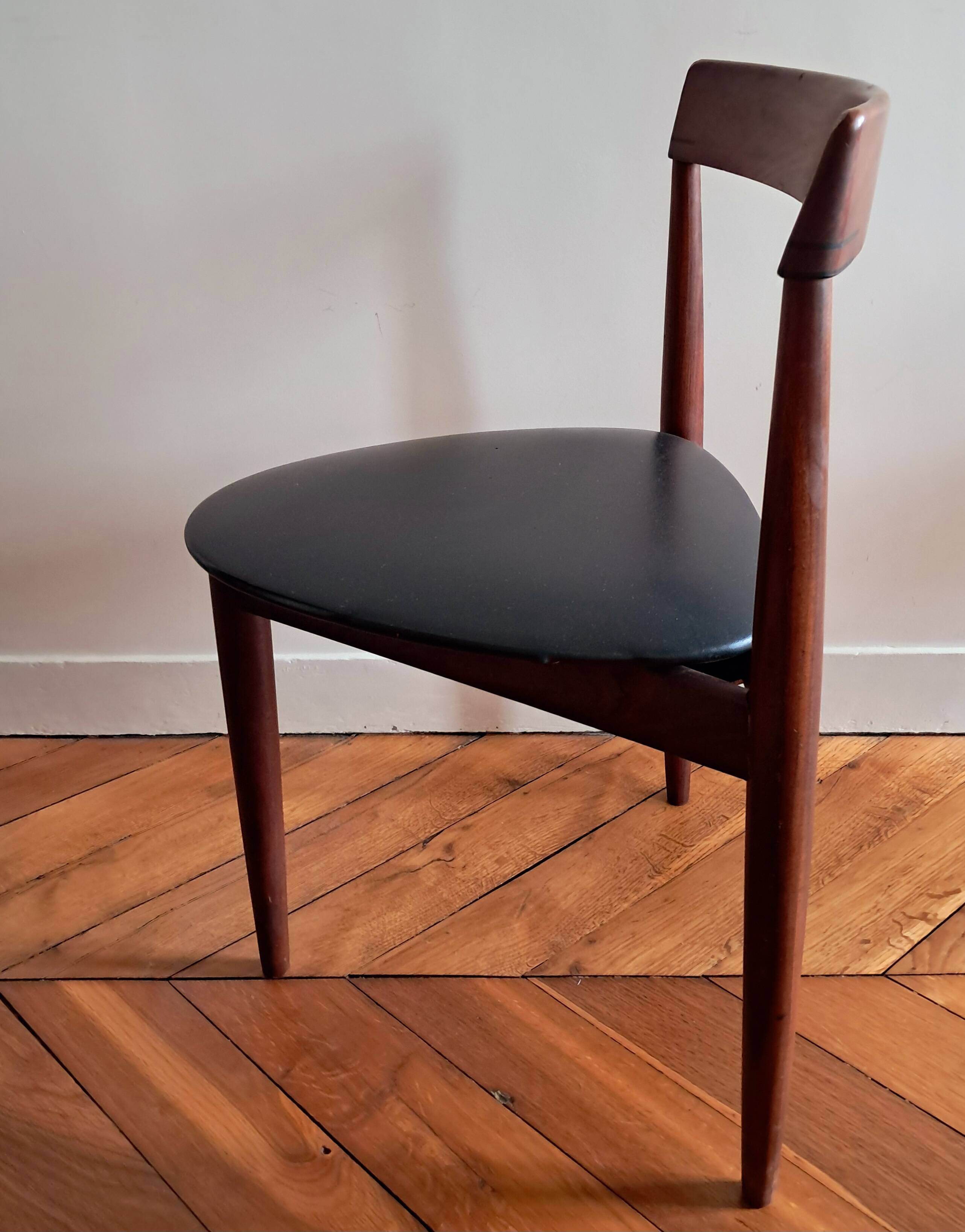Vintage "Roundette" chair by Hans Olsen for Frem Rjole, Denmark