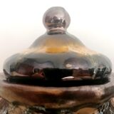 Vallauris tea set in iridescent ceramic 1960