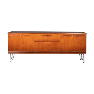 Retro Teak 1960s Meredew Mid Century Sideboard On Hairpin Legs