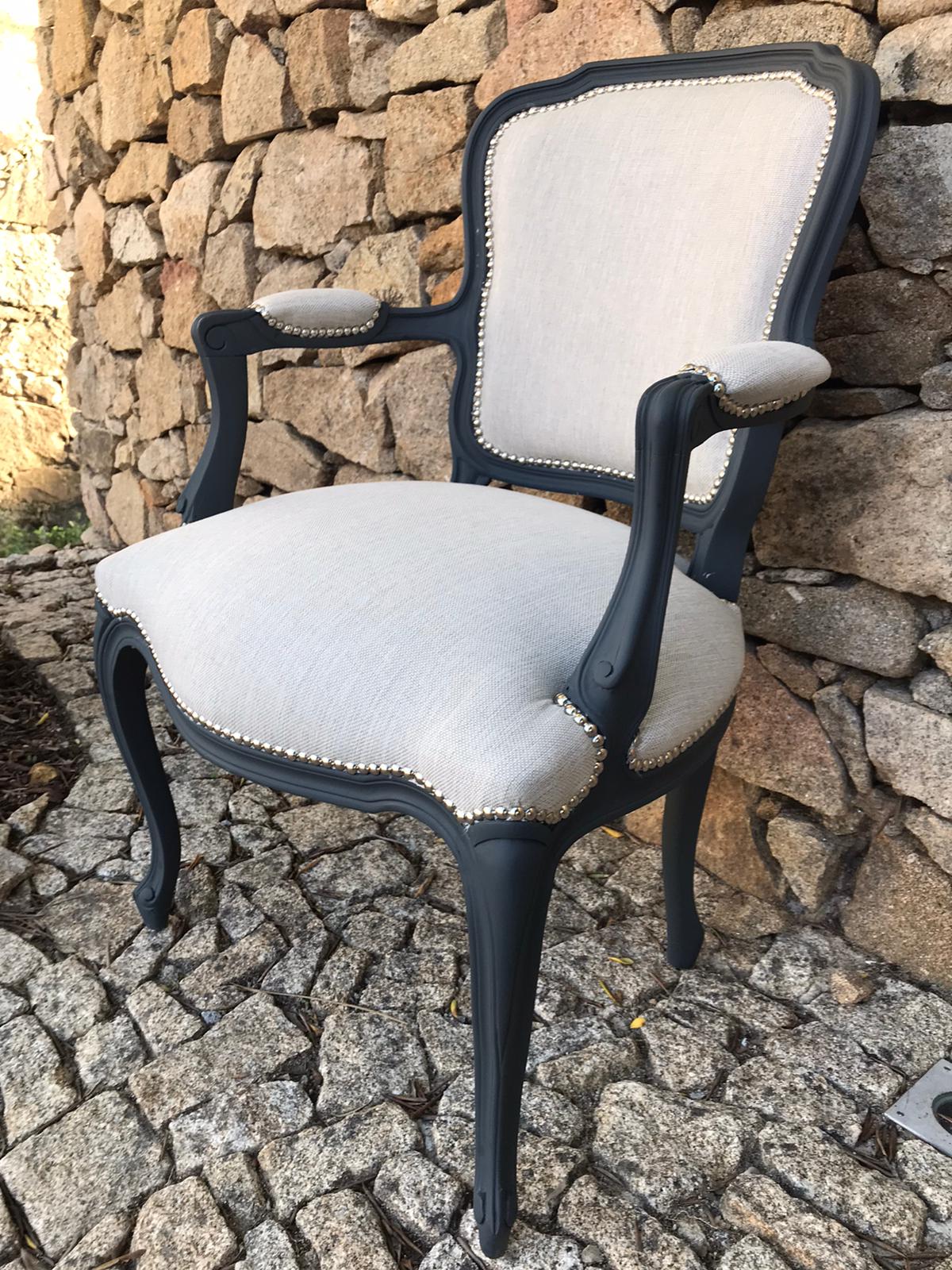 Armchair shepherdess Louis Philippe 1st