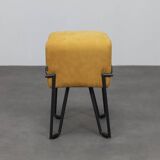 Low stool Bokk in leather by Ka-Lai Chan for Puik