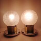 Pair of table lamps, 1970s