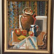 Nature morte DLG de Matisse signée et datée de 1979