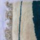 Colorful handmade Berber wool rug