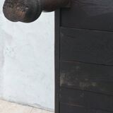 Old walnut side table