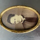 Antique Oval Frame gilded wood 15 cm x 10 cm