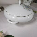 Vegetable Soup Tureen in Vierzon Porcelain