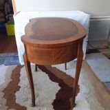Louis XV style kidney desk with marquetry