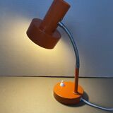 Orange metal lamp from the 60s