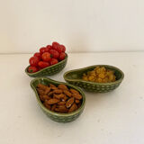 Set of 3 avocado cups