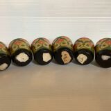 Set of six russian cockroaches