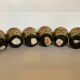 Lot de six coquetiers russe