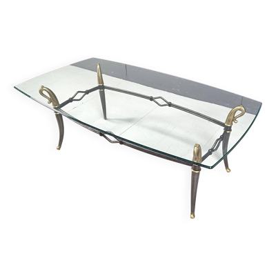 Table basse vintage de régence d'Hollywood, 1960