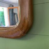 Old rectangular mirror