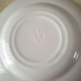 6 dessert plates English porcelain EIT