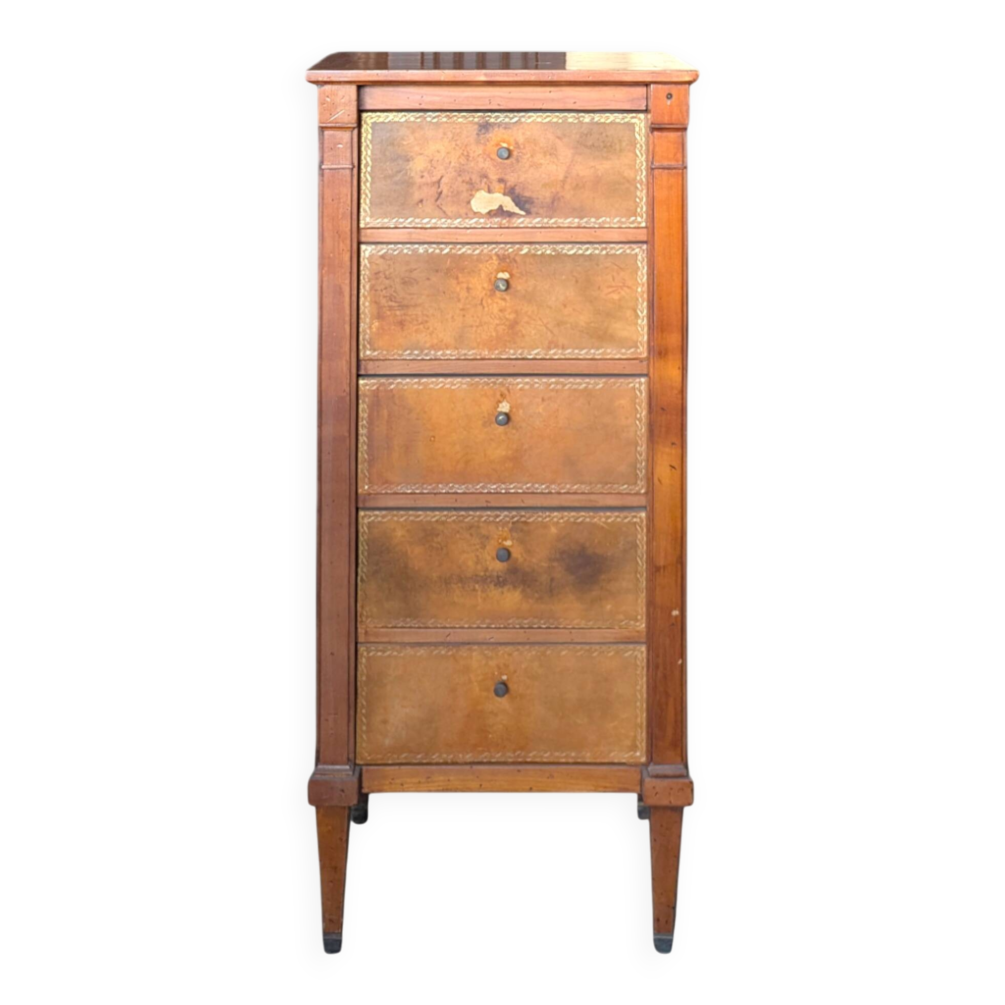 Small Directoire-style cardboard cabinet