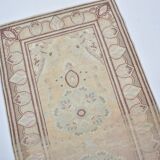 Oushak Vintage Small Turkish Rug sku3428