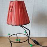 1950 metal and plastic lamp