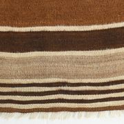 4x5 Vintage Oriental Brown Kilim Rug, 118x163Cm