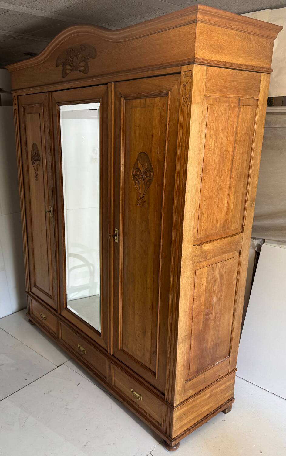 Parisian Art Deco wardrobe