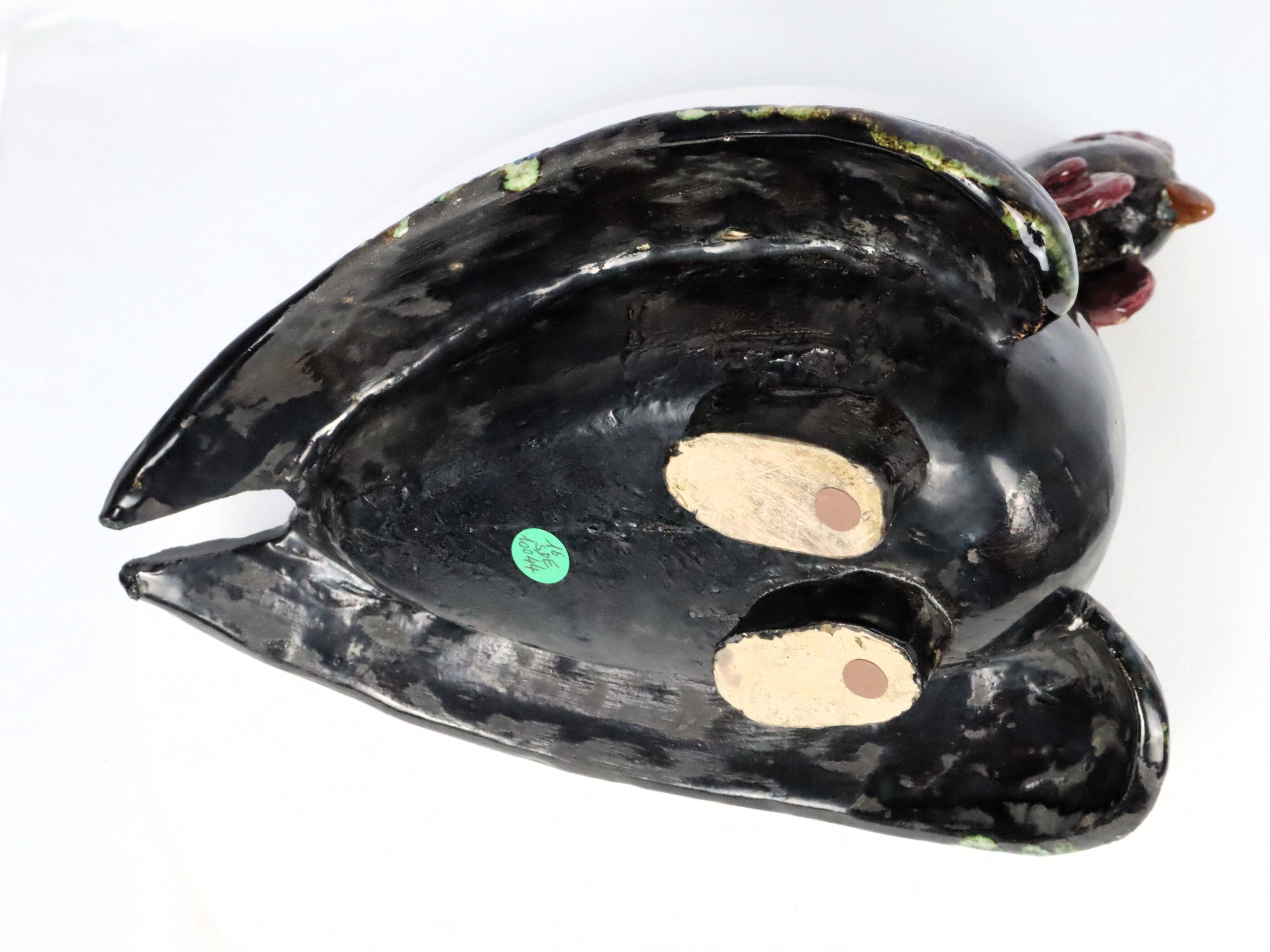 Zoomorphic ceramic vase in the style of Guidette Carbonell