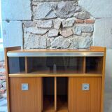 Vintage hi-fi furniture on wheels