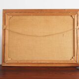Peinture « The Riverside Camp », design scandinave, 19e siècle, de Vilhelm Oskar Engström